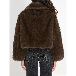 Faux fur jacket