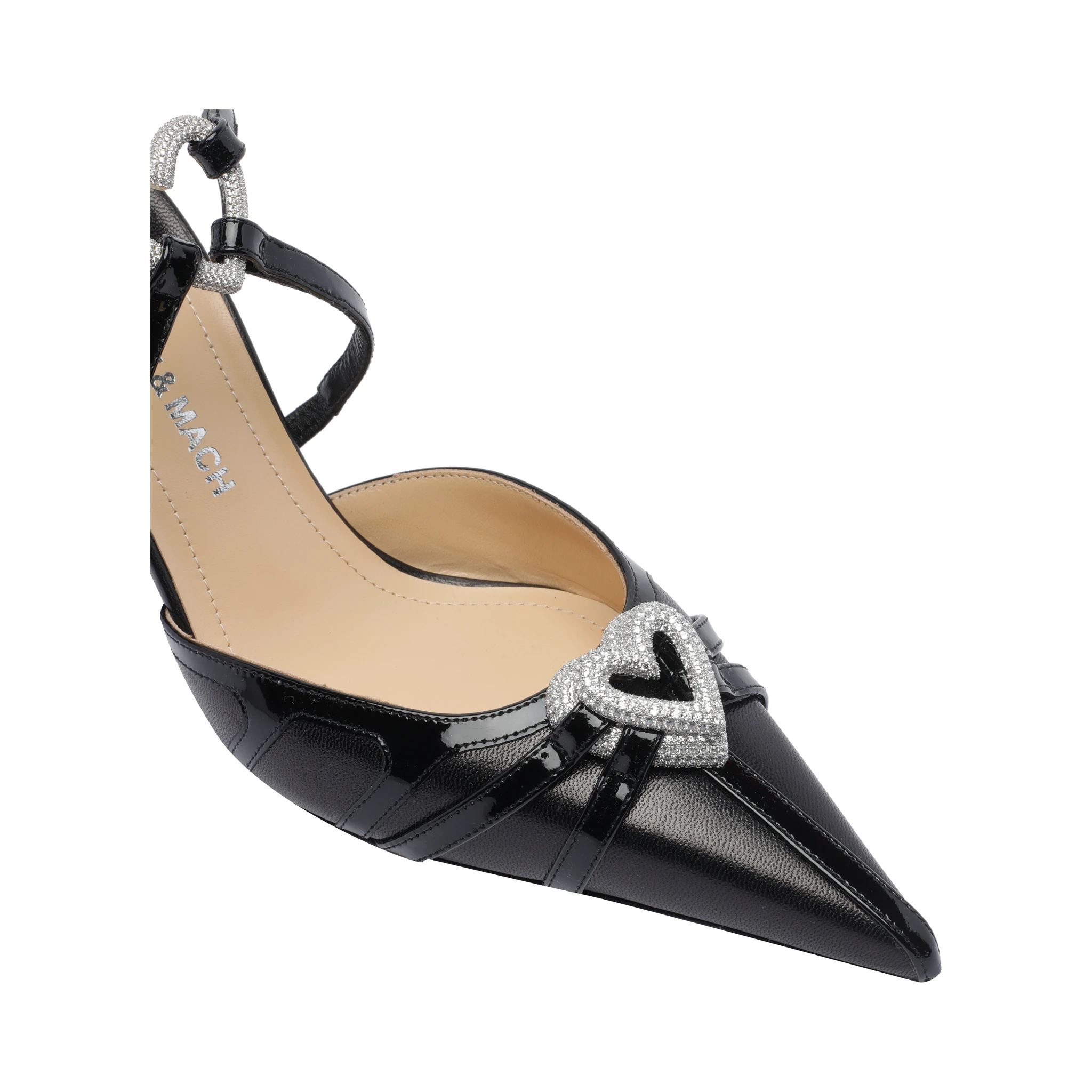 95 mm double-heart pumps