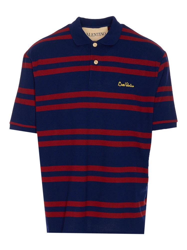 Valentino Garavani T-shirts and Polos Red