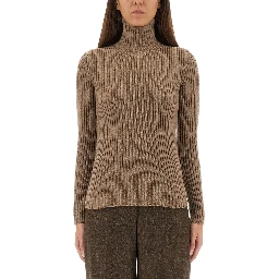 RIBBED TURTLENECK SWEATER
