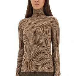 RIBBED TURTLENECK SWEATER