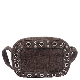 Nellcôte ball-studs leather shoulder bag