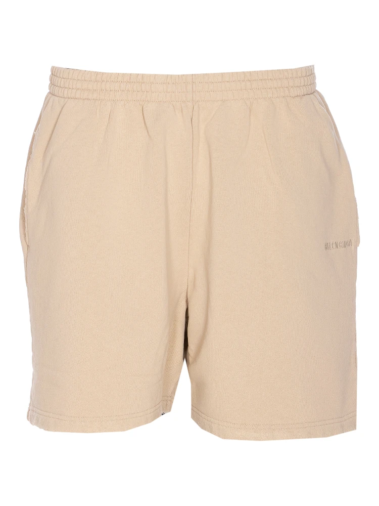 logo-embroidered bermuda shorts