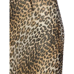 فساتين غاني بنية اللون