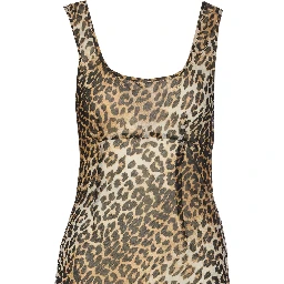 فساتين غاني بنية اللون