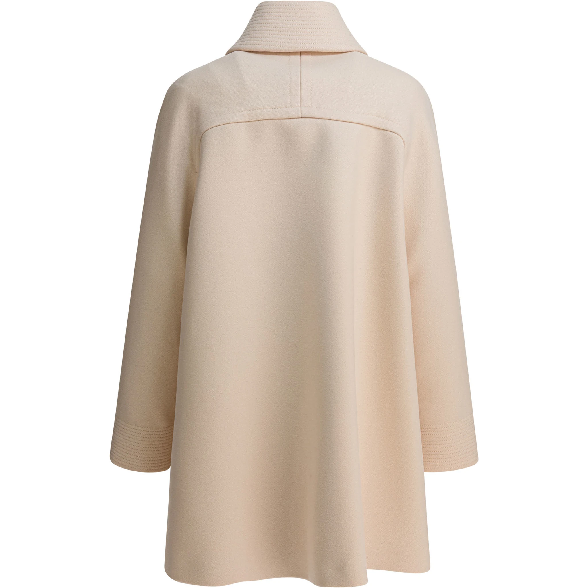 Virgin wool long coat