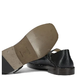 Mary Jane leather ballet flats