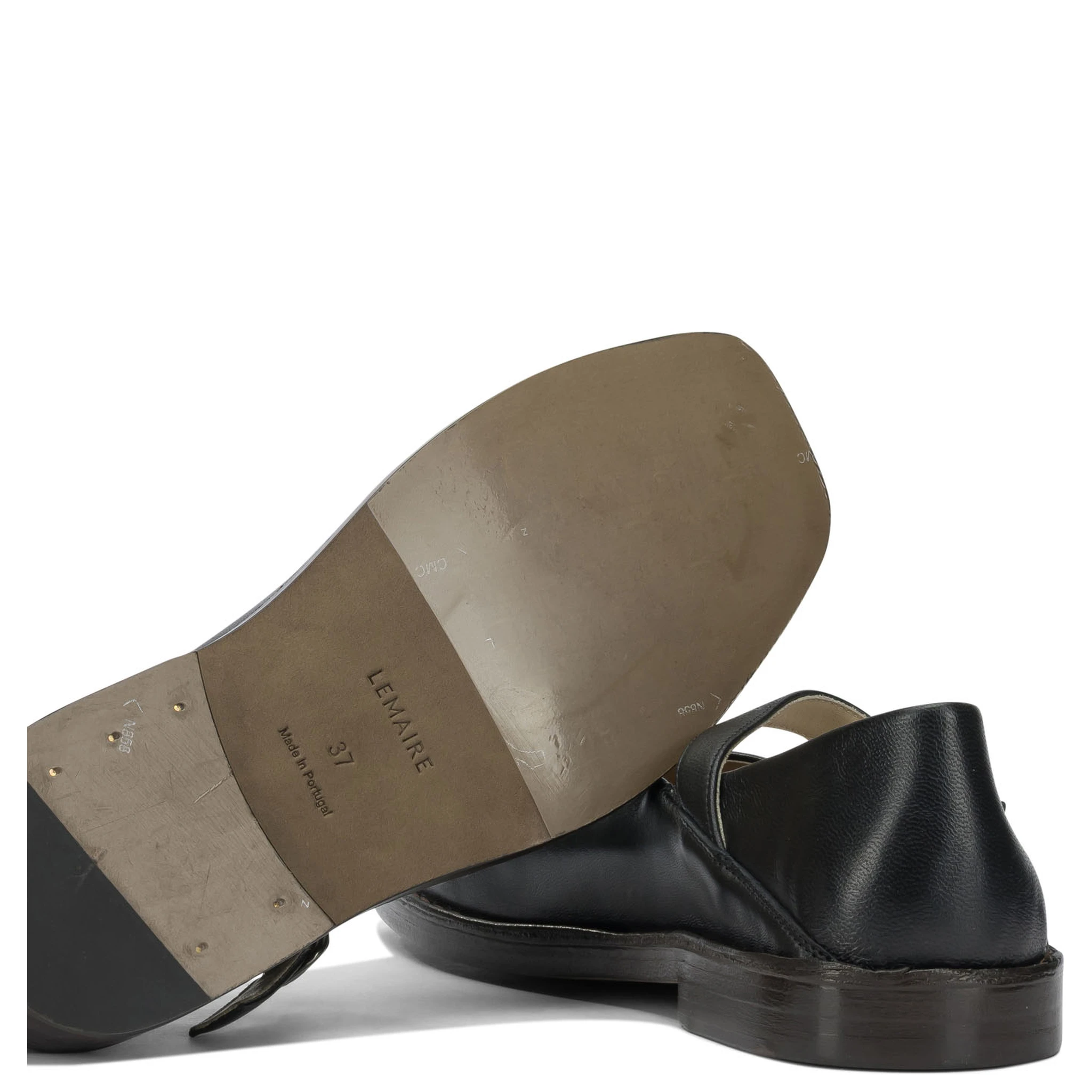 Mary Jane leather ballet flats