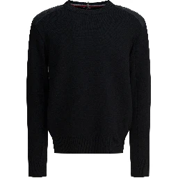 Wool crewneck sweater