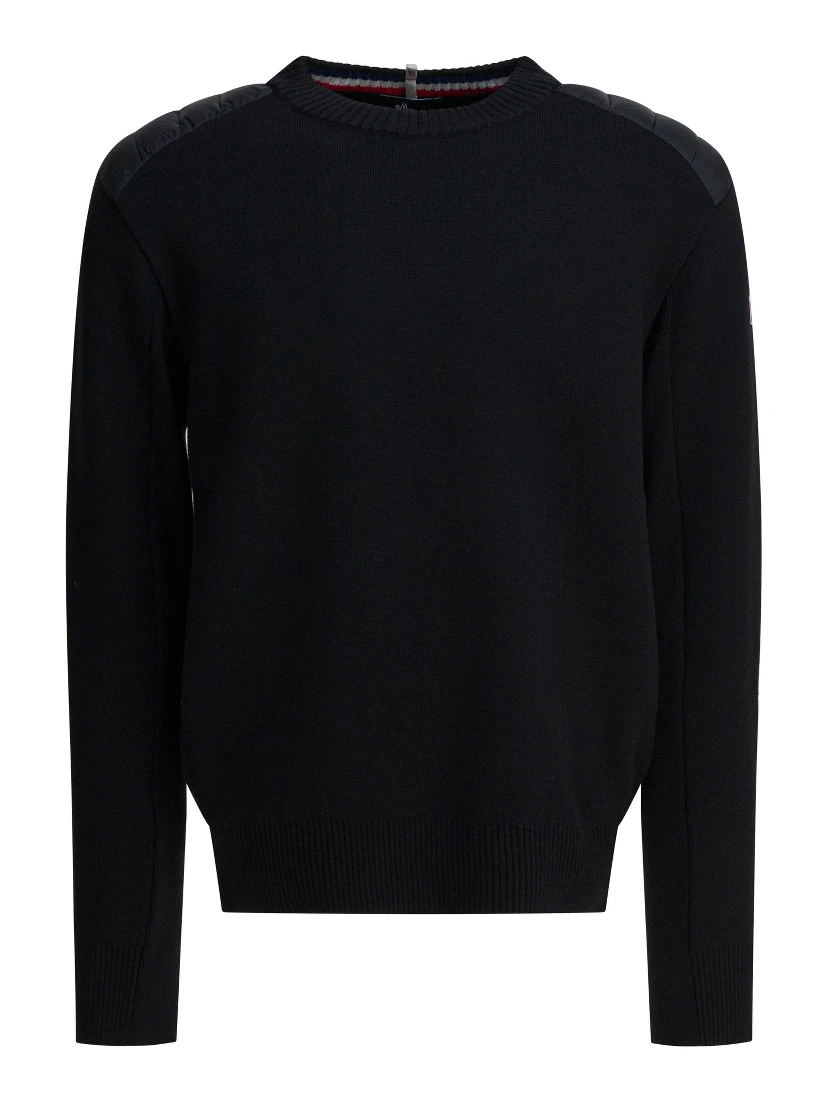 Wool crewneck sweater