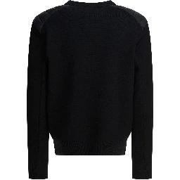 Wool crewneck sweater