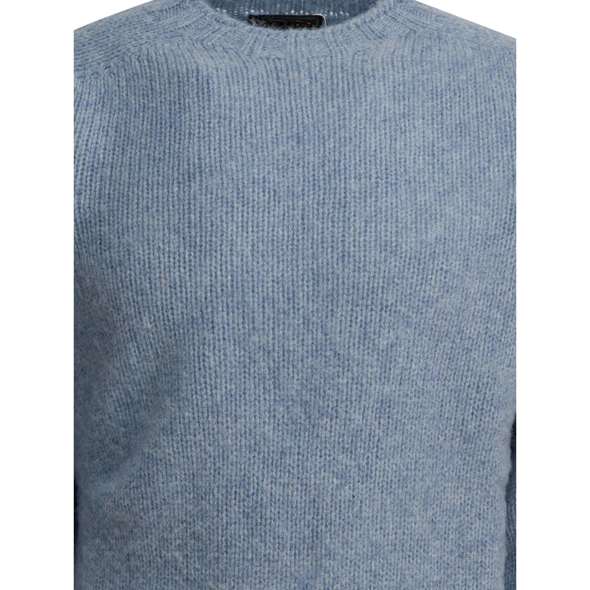 "Shaggy Bernard" crewneck sweater