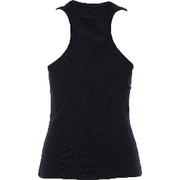 piercing-detail tank top