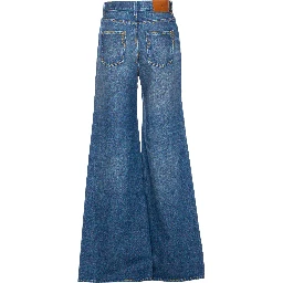Chloe' Wide Leg Denim Jeans