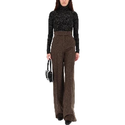 WOOL AND CASHMERE MOULINÉ TURTLENECK