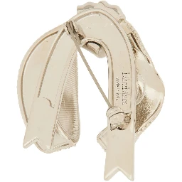 BOW BROOCH WITH RHINESTONES