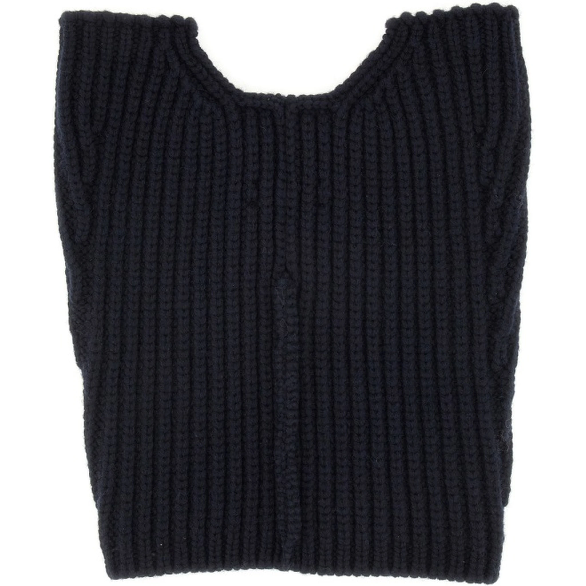 WOOL NECK WARMER WITH ZIPPER