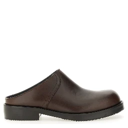 LEATHER CLOGS