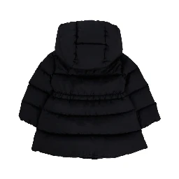 JACKET WITH LOGO AND HOOD