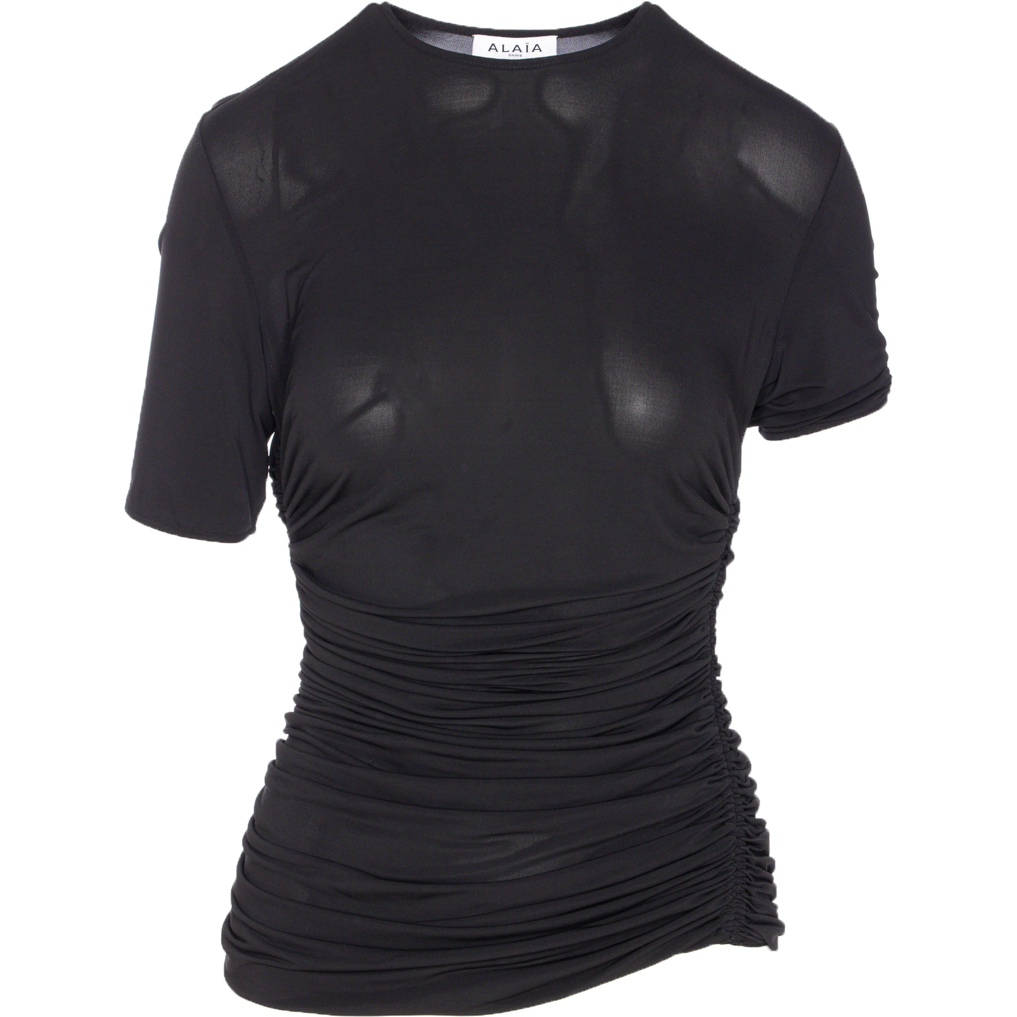 Alaia T-shirts and Polos Black