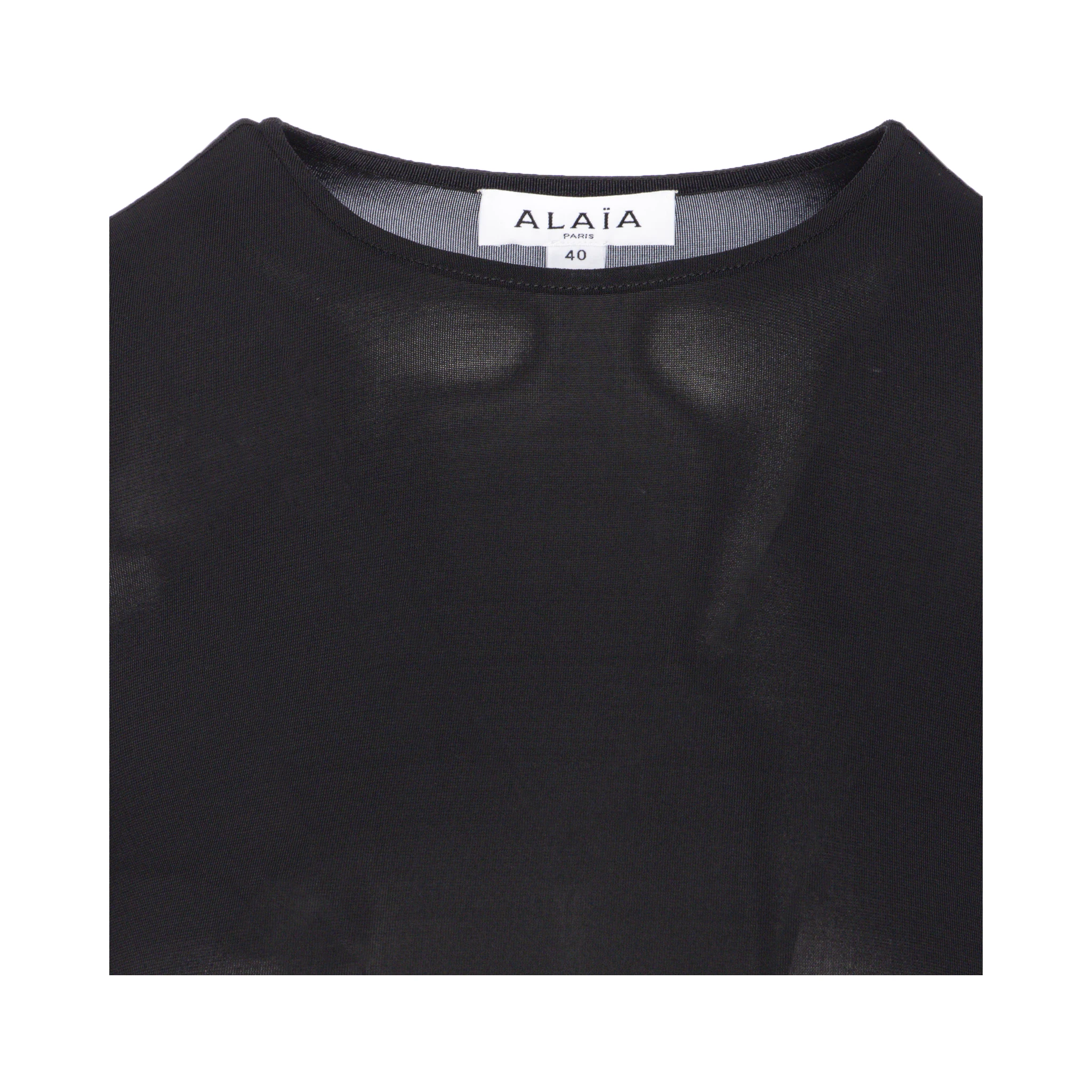 Alaia T-shirts and Polos Black