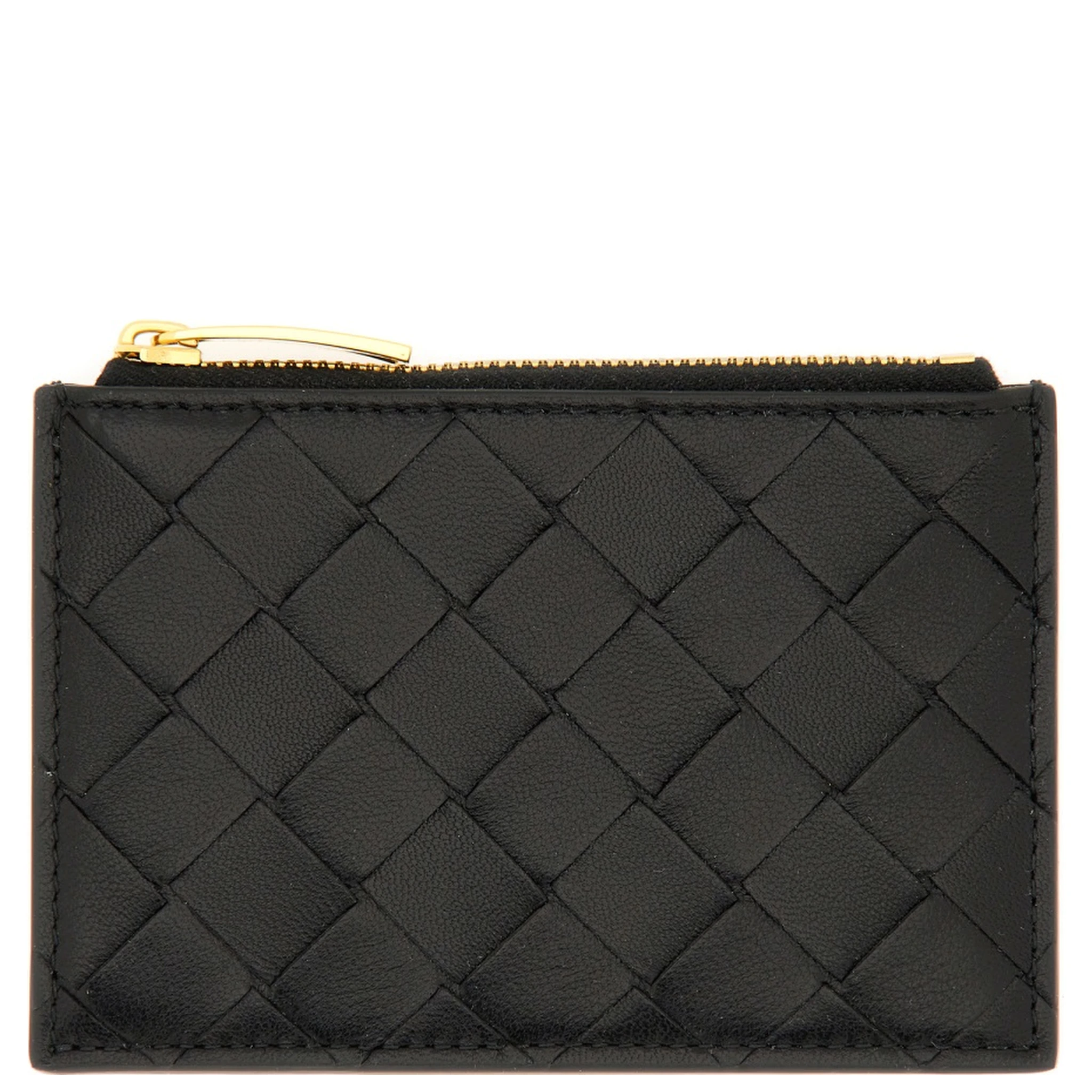 "WOVEN" CARD HOLDER WITH ZIPPER