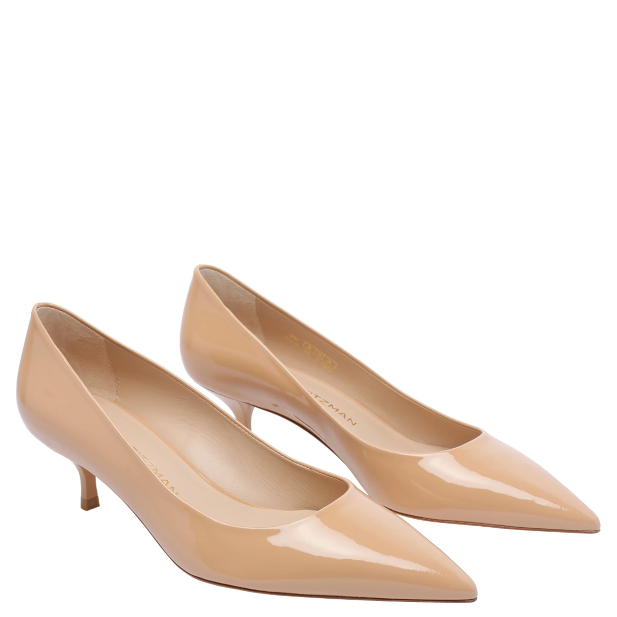 50mm Kitten leather pumps