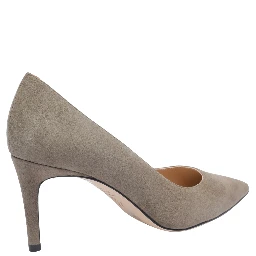 Stuart Weitzman With Heel Grey