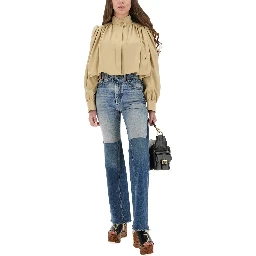 PATCHWORK DENIM JEANS