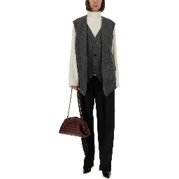 DOUBLE FACE WOOL VEST