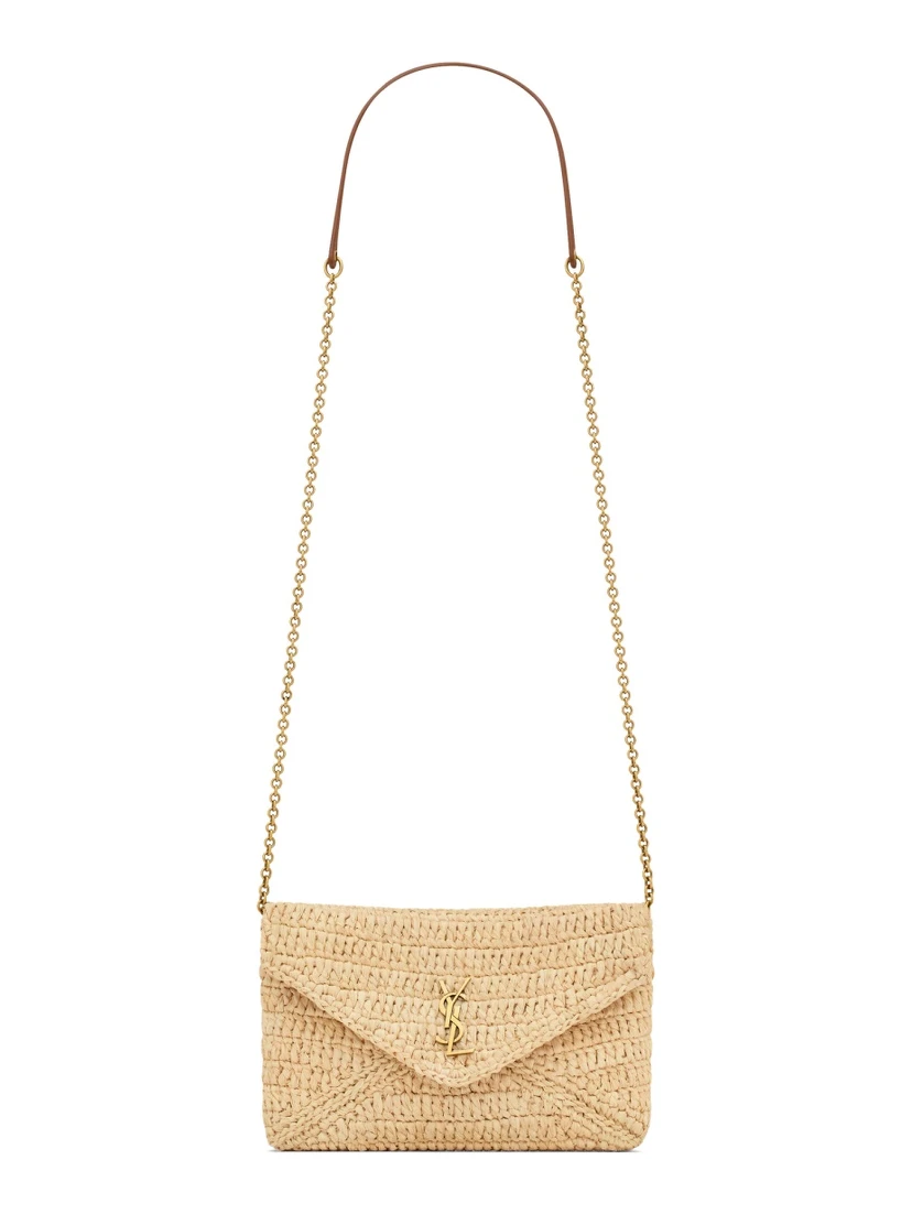 CLUTCH BAG WITH CHAIN "CASSANDRAS"