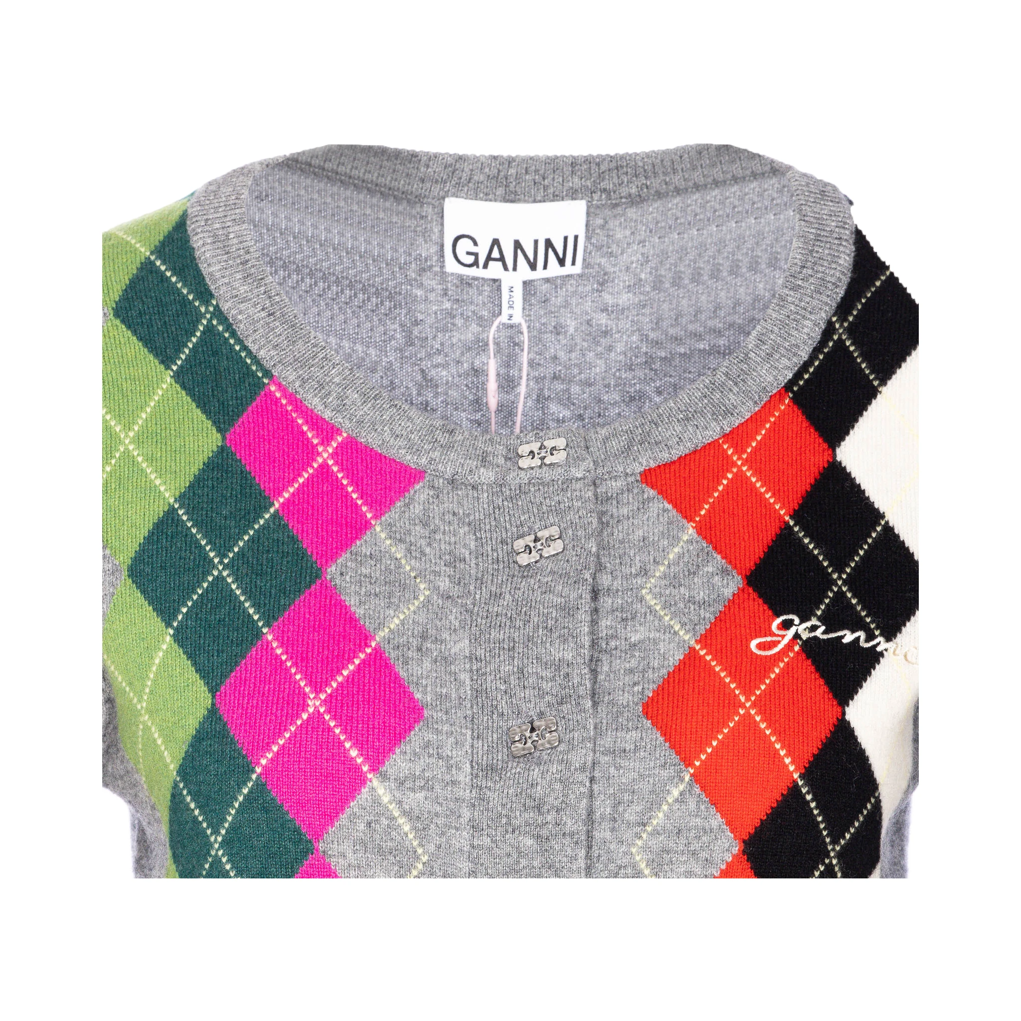 GANNI Sweaters Grey