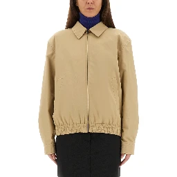 COTTON SERGE SHORT JACKET