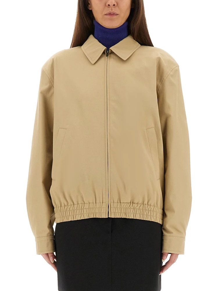 COTTON SERGE SHORT JACKET