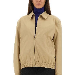 COTTON SERGE SHORT JACKET