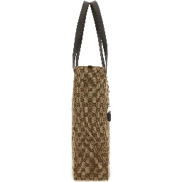 FABRIC SHOPPING BAG GG MEDIUM