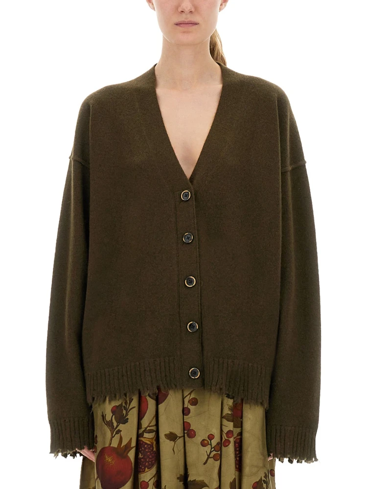 CASHMERE CARDIGAN WITH BUTTONS