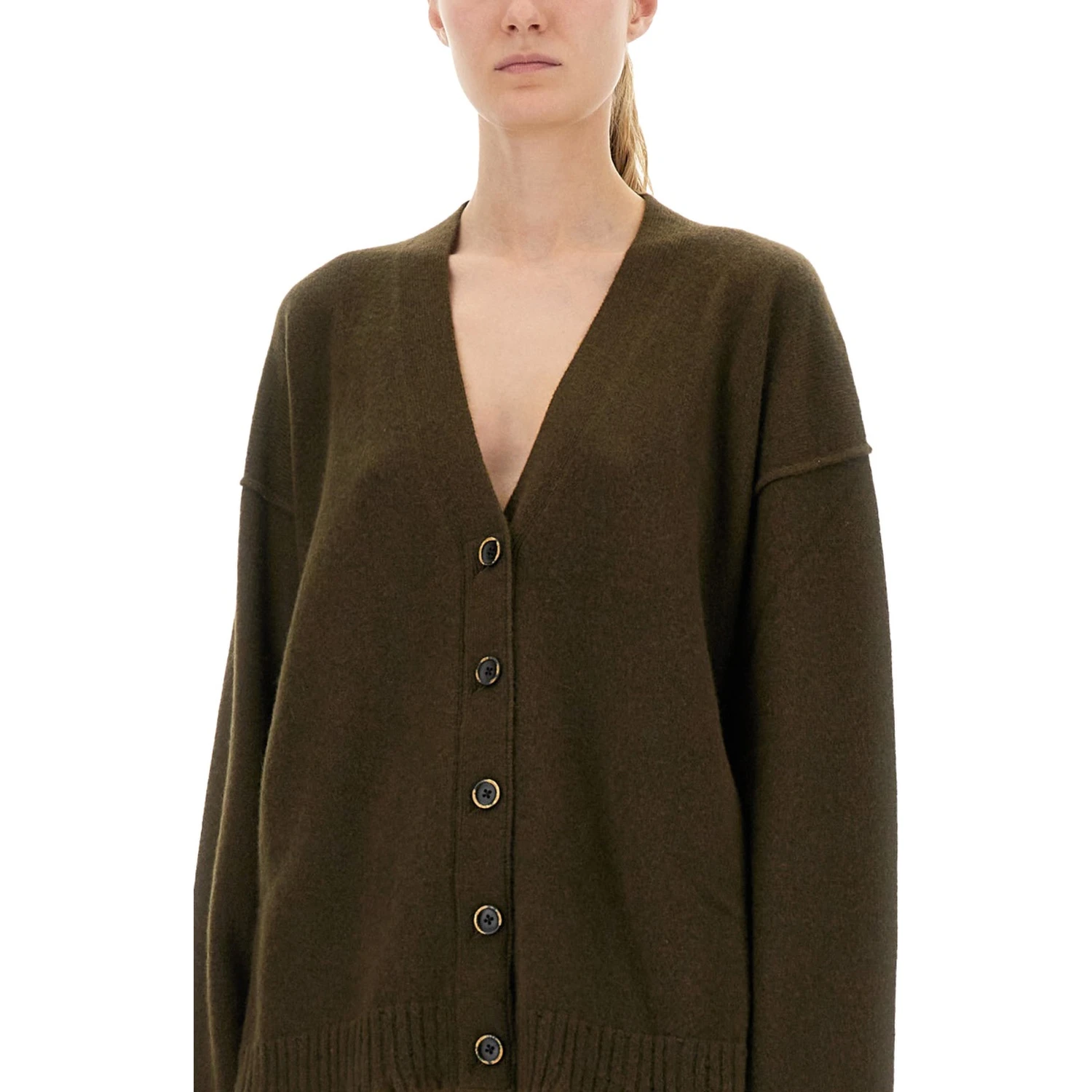CASHMERE CARDIGAN WITH BUTTONS