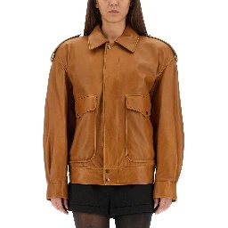 OVERSIZED LEATHER JACKET