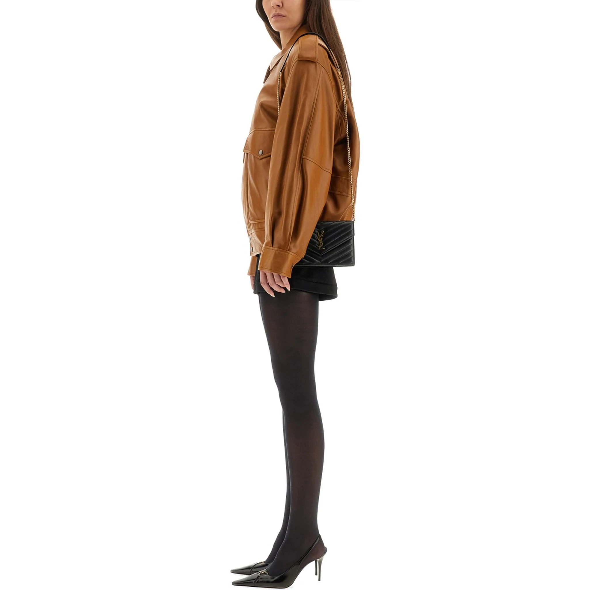 OVERSIZED LEATHER JACKET