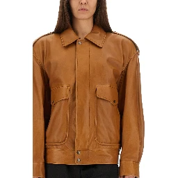 OVERSIZED LEATHER JACKET