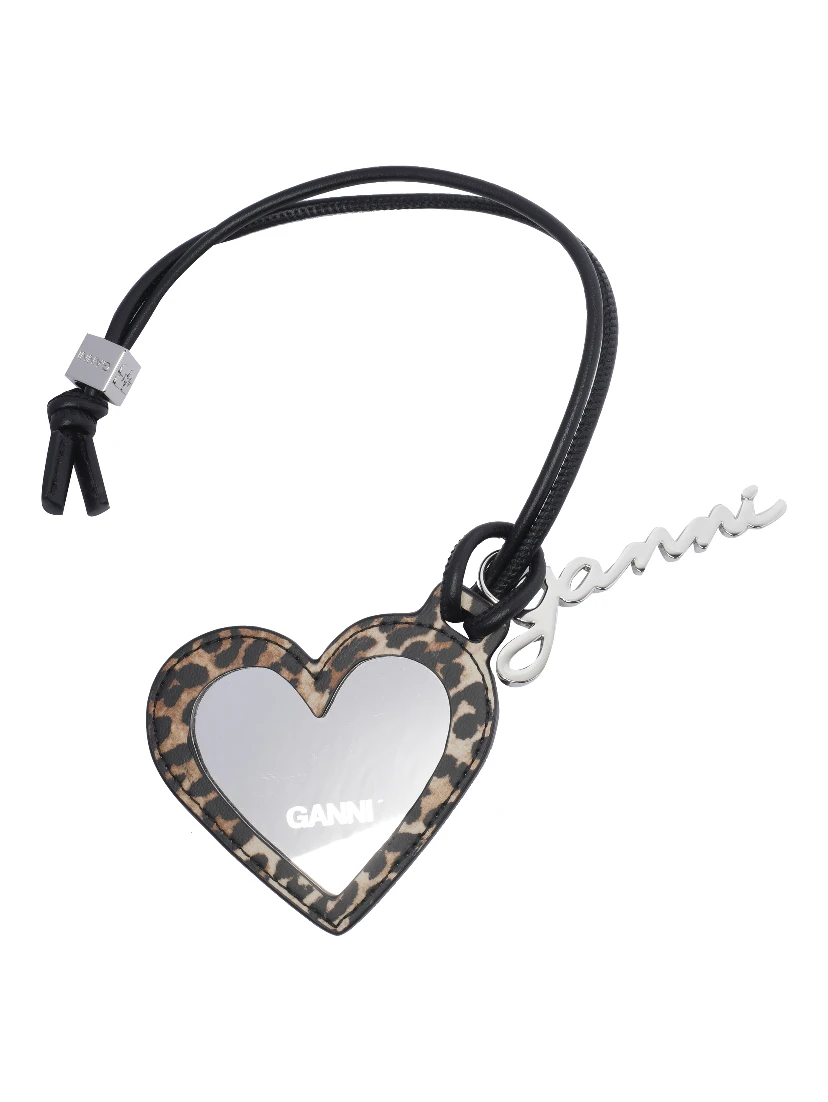 GANNI Keychains Brown