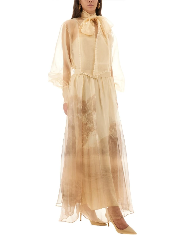 "MEMENTO" ORGANZA MAXI SKIRT alternative