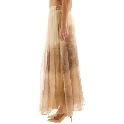 "MEMENTO" ORGANZA MAXI SKIRT