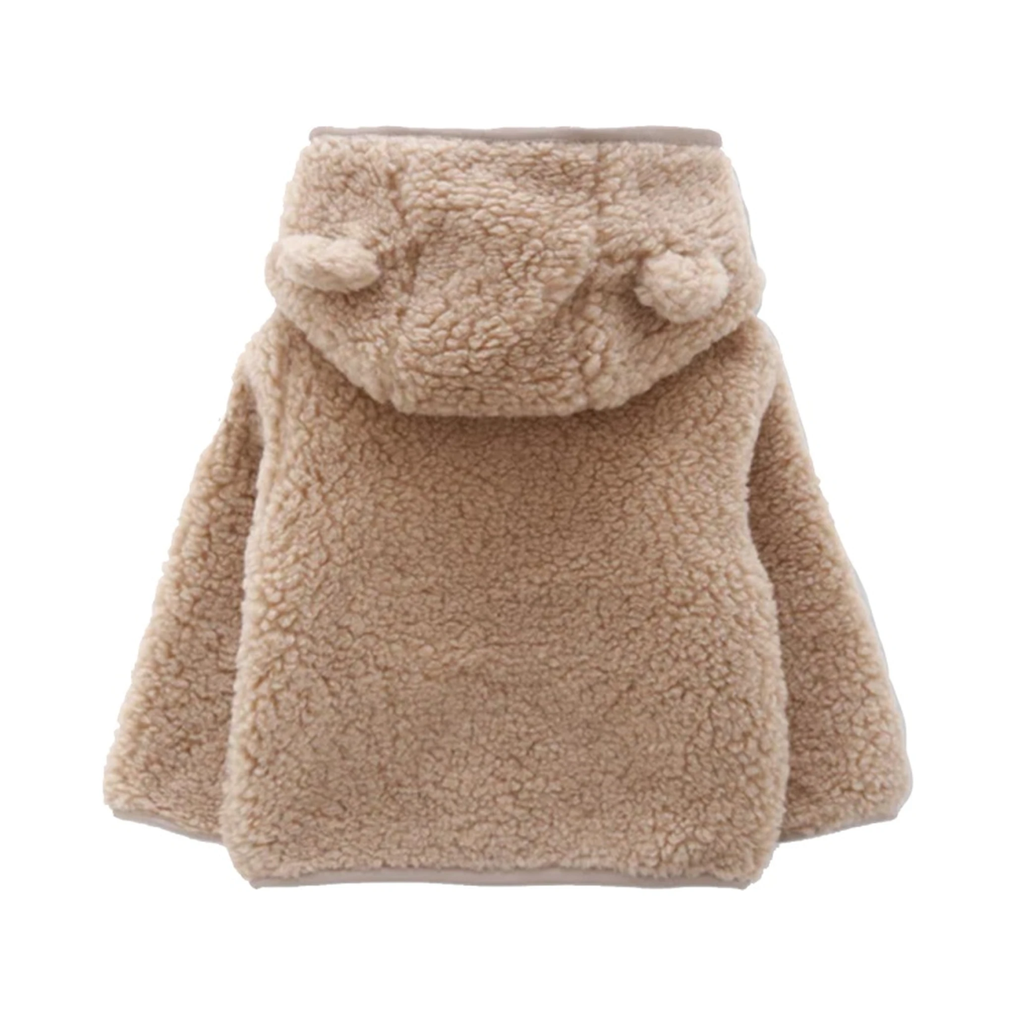 FLEECE JACKET WITH LOGO