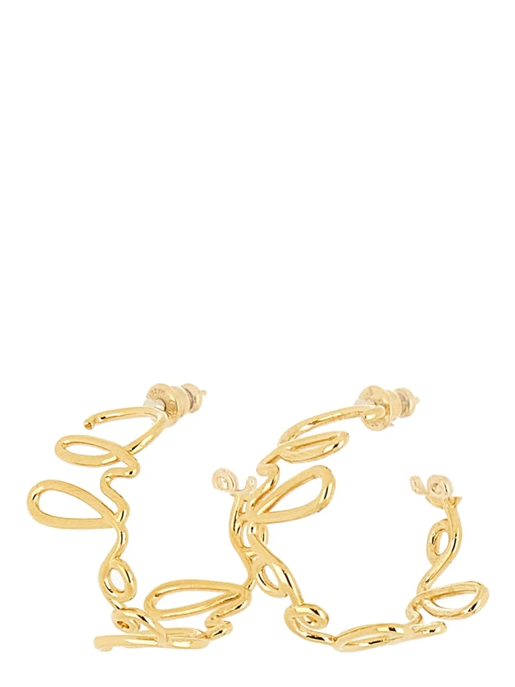 LOGO EARRINGS alternative