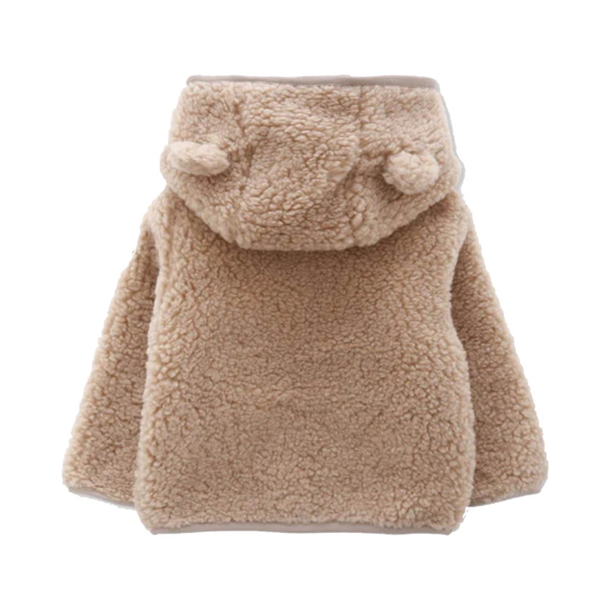 FLEECE JACKET WITH LOGO