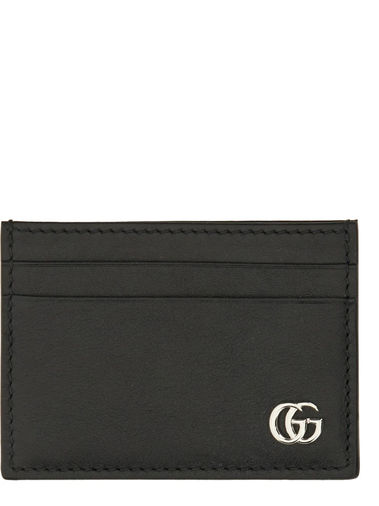 "GG MARMONT" CARD HOLDER WITH MONEY CLIP