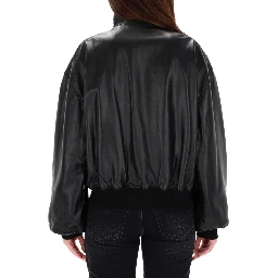 LEATHER BLOUSON