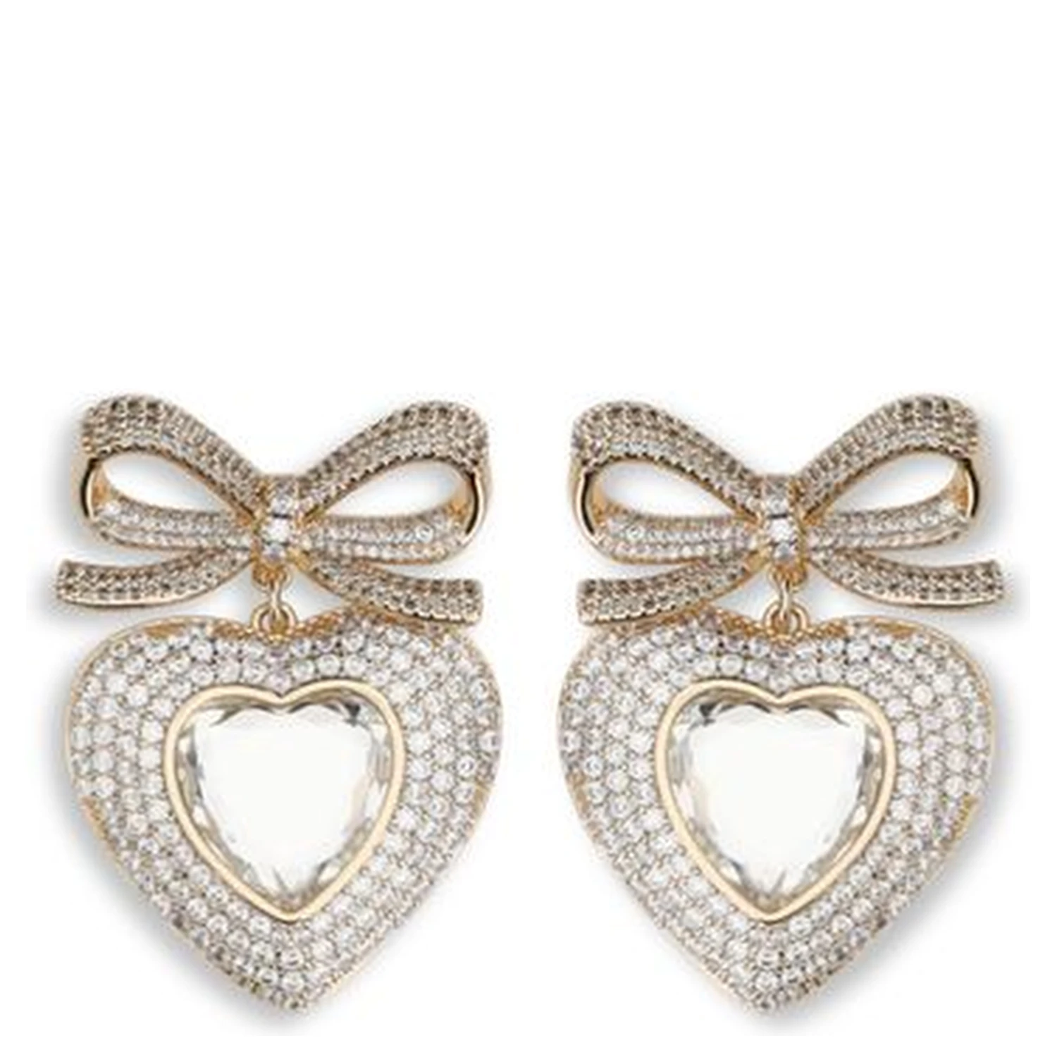 Gold Brass Earrings